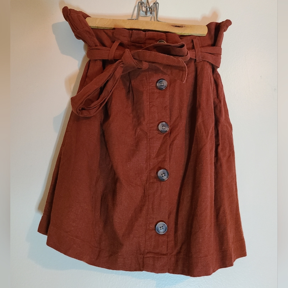 paperbag mini Skirt small